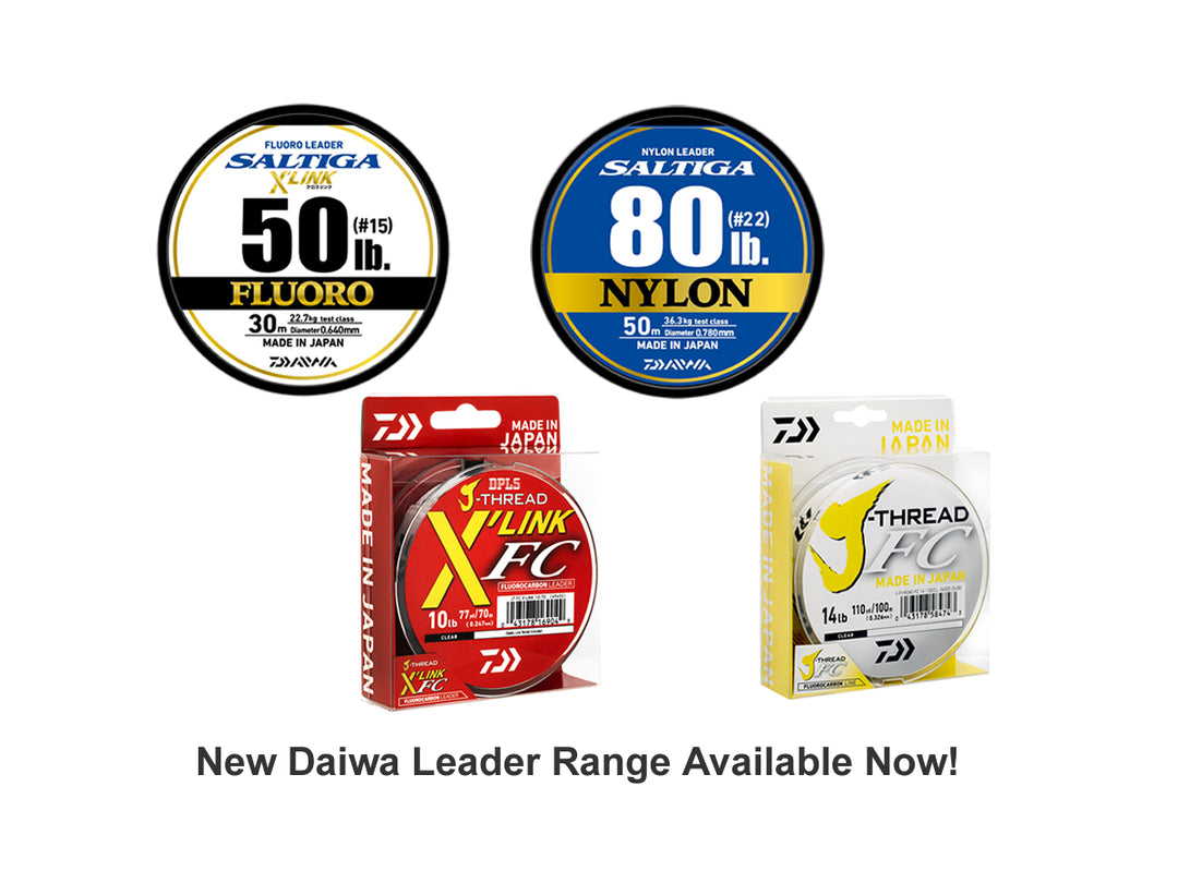 New Daiwa Leader Range Available Now!