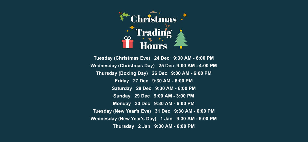 🎄 Christmas Trading Hours 🎄