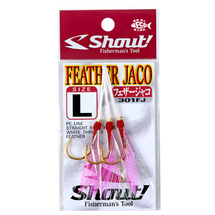 Shout Feather Jaco Assist Hook 301-FJ