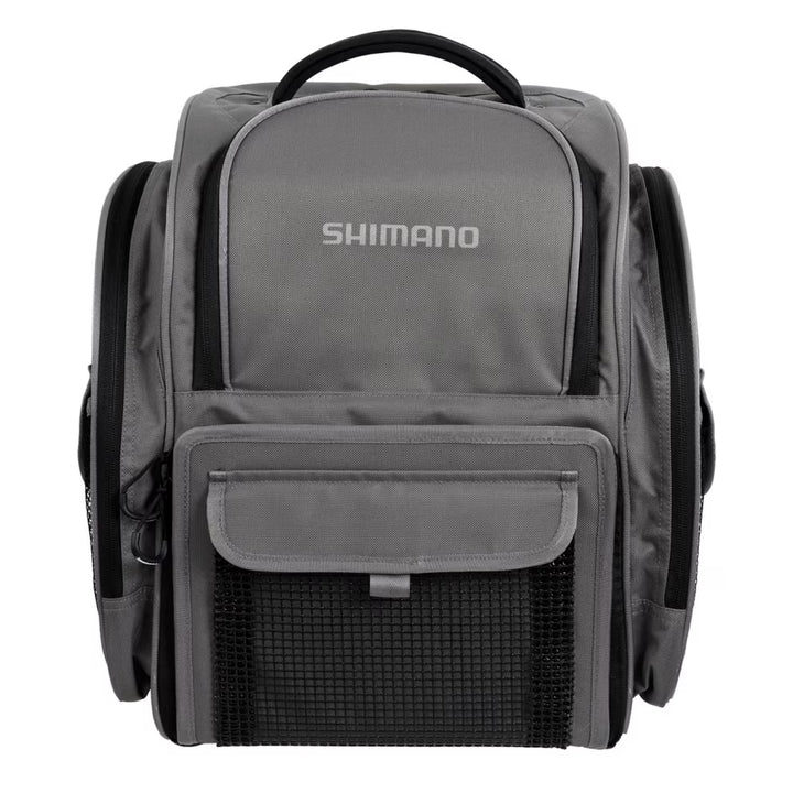 Shimano Back Pack Large With Tackle Box Grey