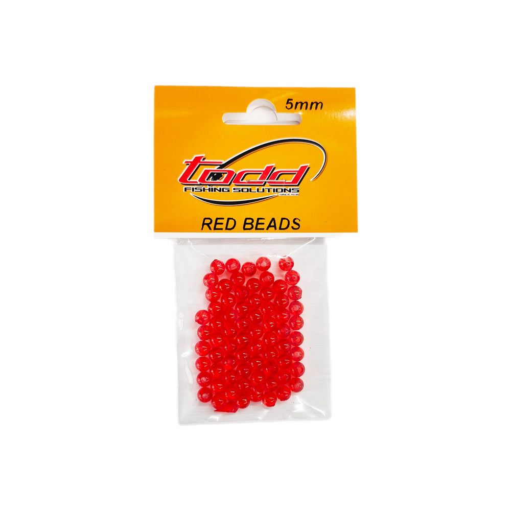 Todd Hard Beads Red 5mm