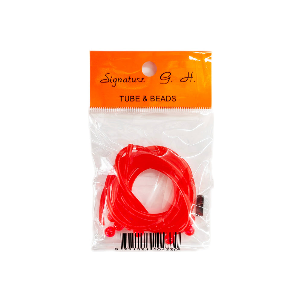 Signature Red Tube and Beads