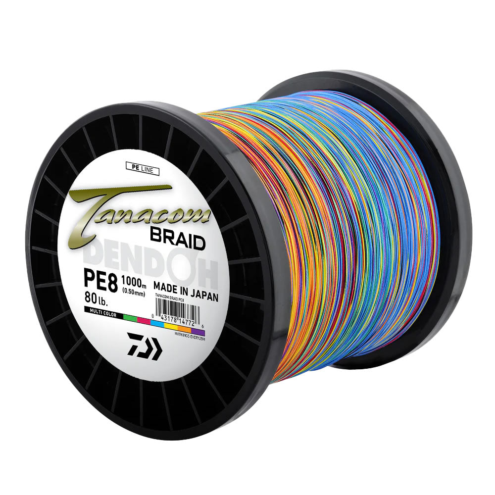 Daiwa Tanacom Braid Multicolour 1000m