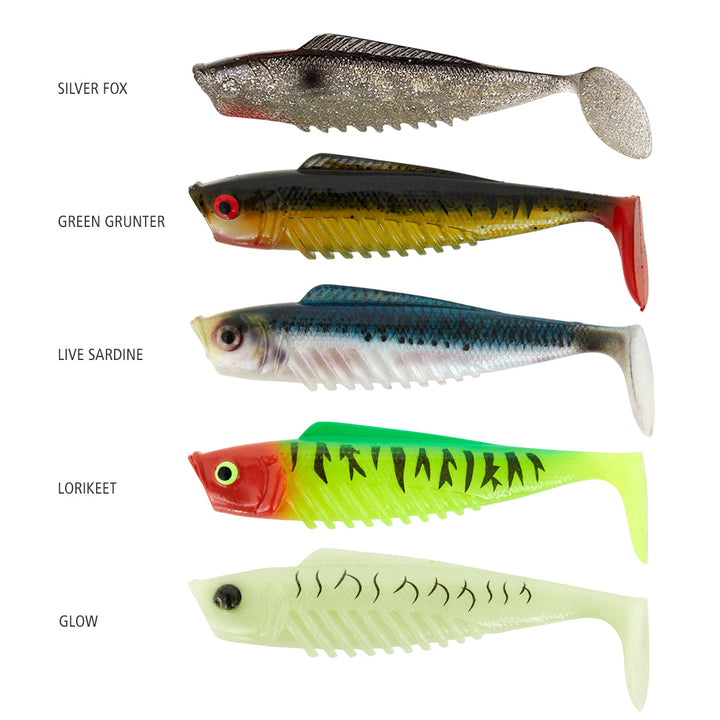 Squidgies Fish Soft Plastic Lure 65mm