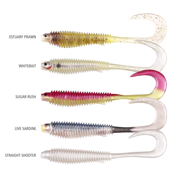 Squidgies Reef Wriggler Soft Plastic Lure 175mm