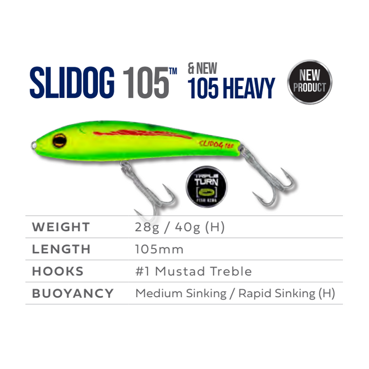 HALCO SLIDOG 105 LURE